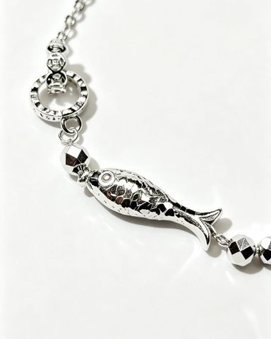 3D Small Fish Patchwork Bracelet