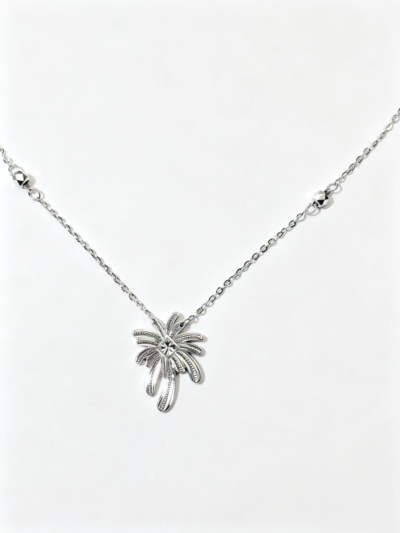 Firework Pendant Necklace
