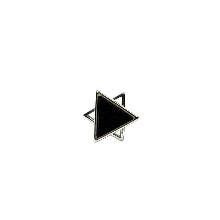 Triangle stud earrings 6