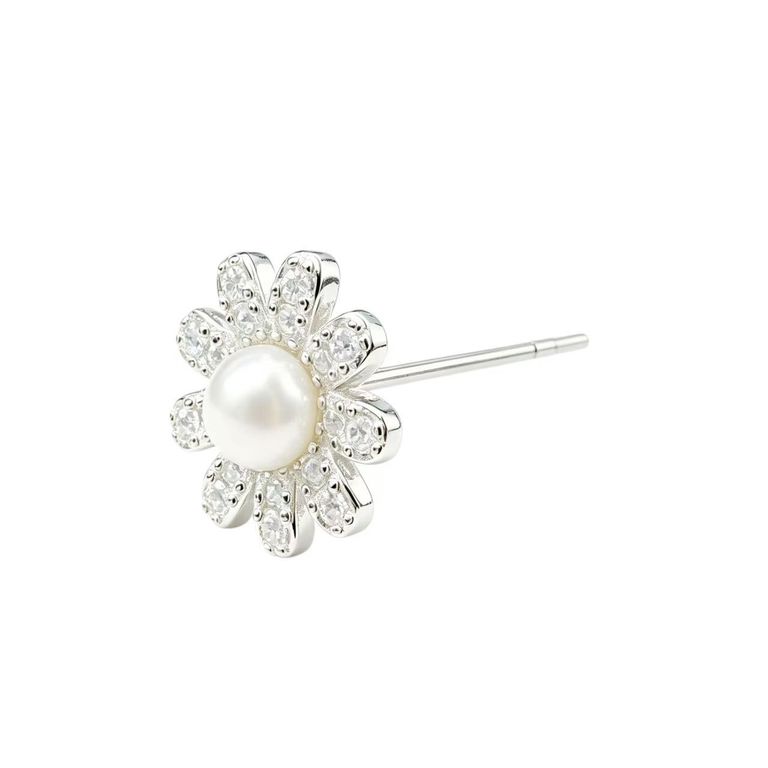Pendientes adornados con margaritas 6