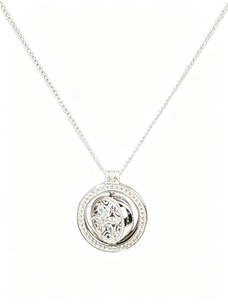 Collar de copo de nieve giratorio 4