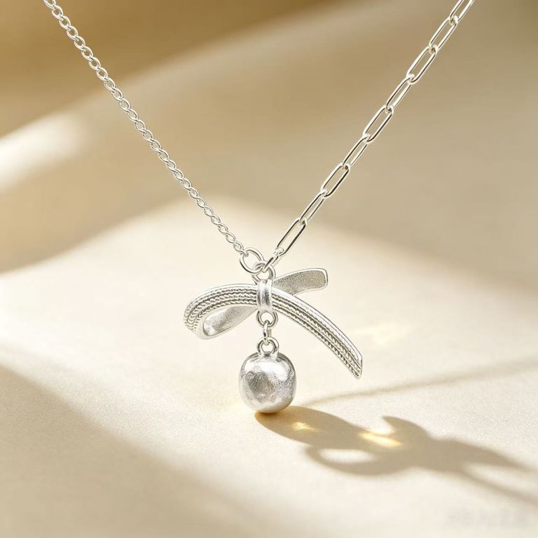 Butterfly pendant necklace 2