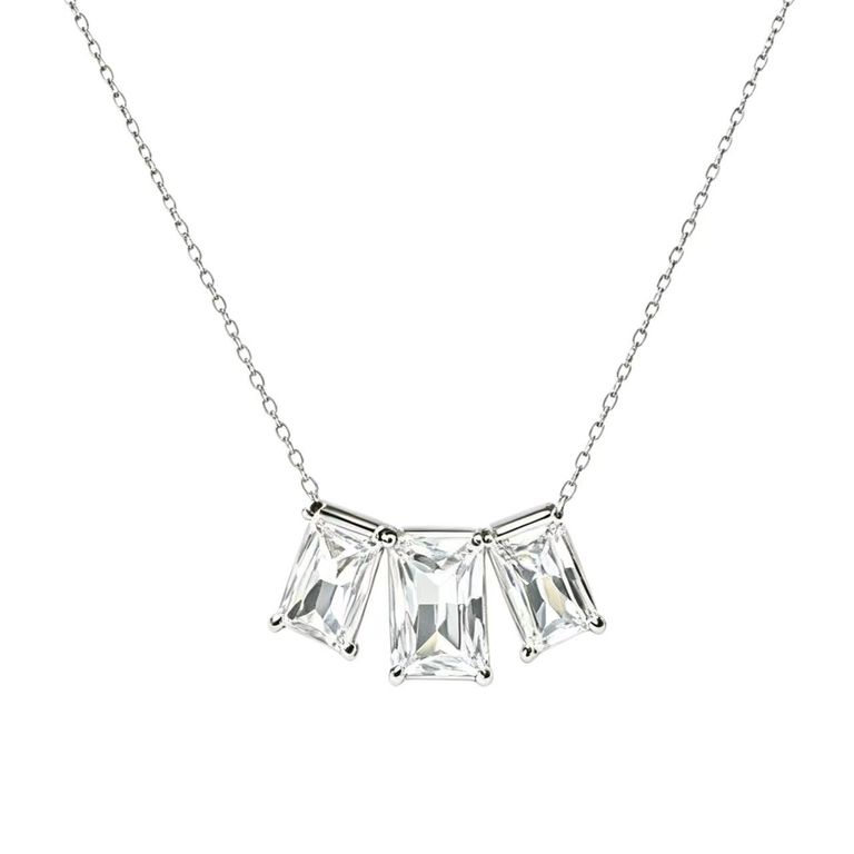 Collier avec zircon rectangulaire 5