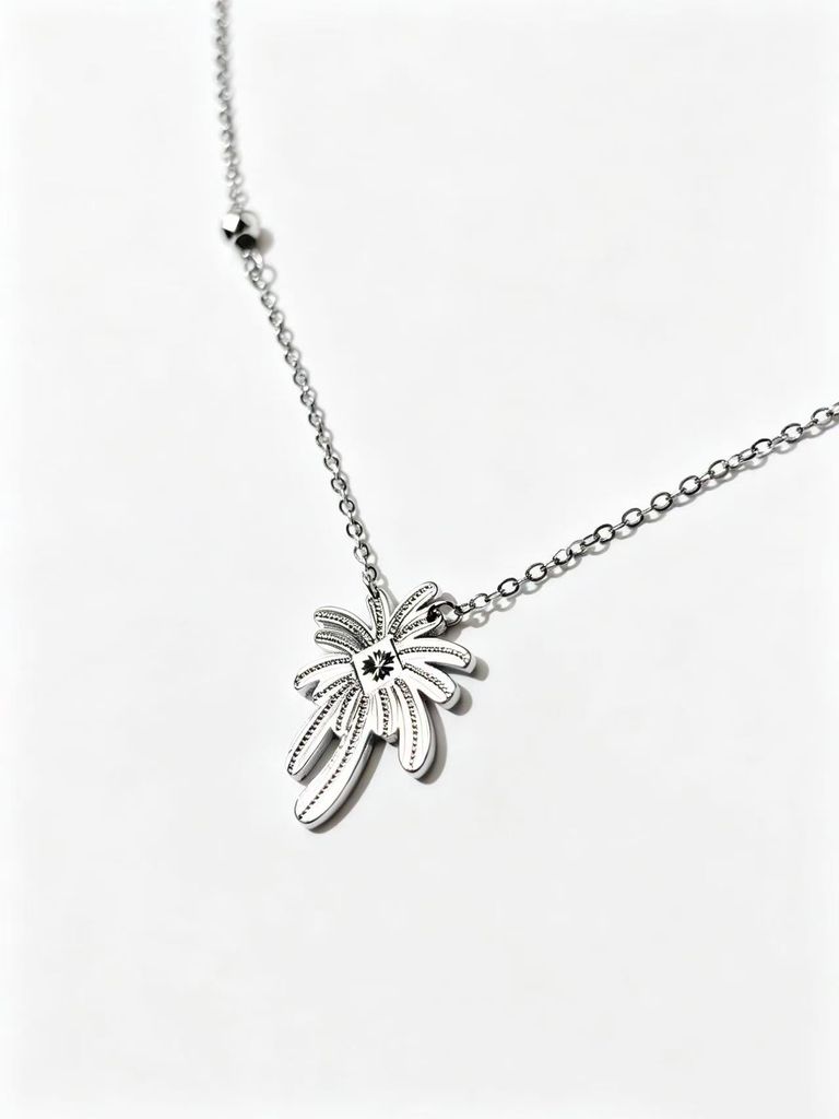 Firework Pendant Necklace 2